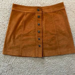 Madewell button down skirt